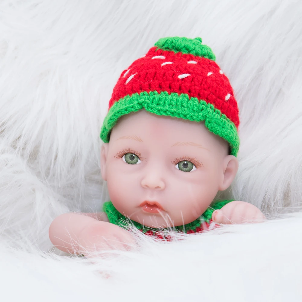 Детские куклы реалистичные Reborn Baby Doll Фигурки игрушки полностью силиконовые