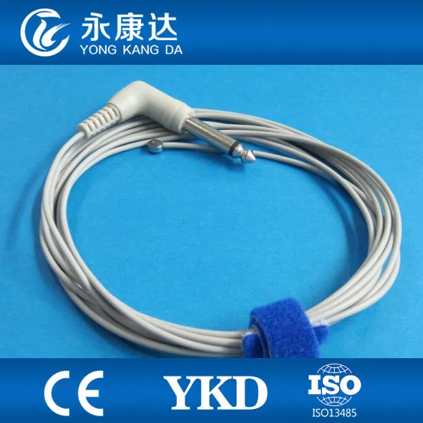 

Reusable YSI 400 for PM8002,9201 Pediatric Skin-urface Tempreture Sensor for patient oxygen equipment