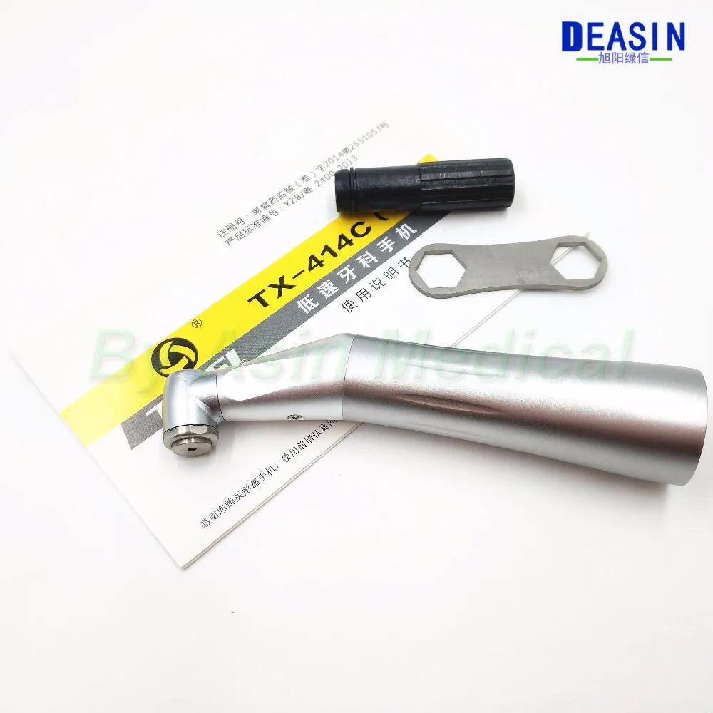  new dental LED contra angle handpiece (inner water spray) 1:1 Ratio low speed handpiece - 32997175303