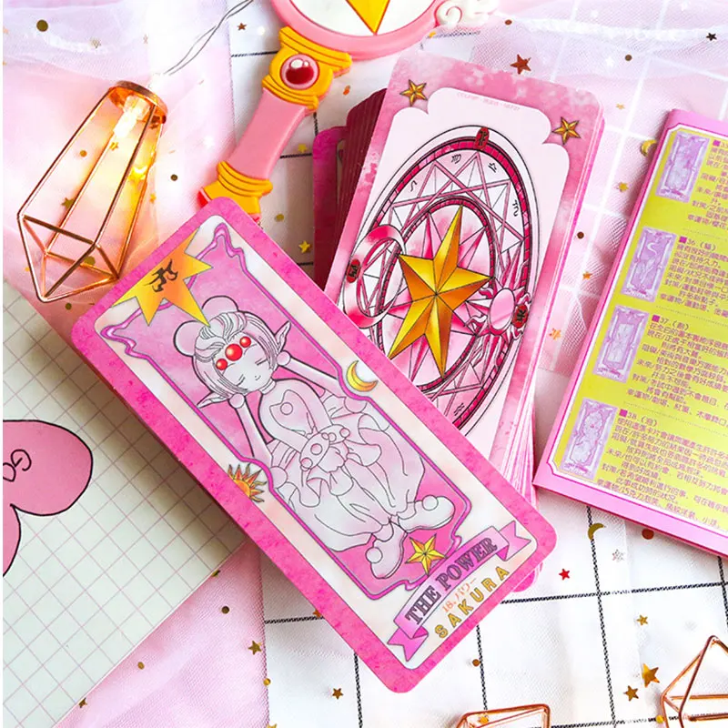 Большой moka girl cherry primrose card классический редкий выпуск cos гадание Таро Клоу карты развивающие игрушки