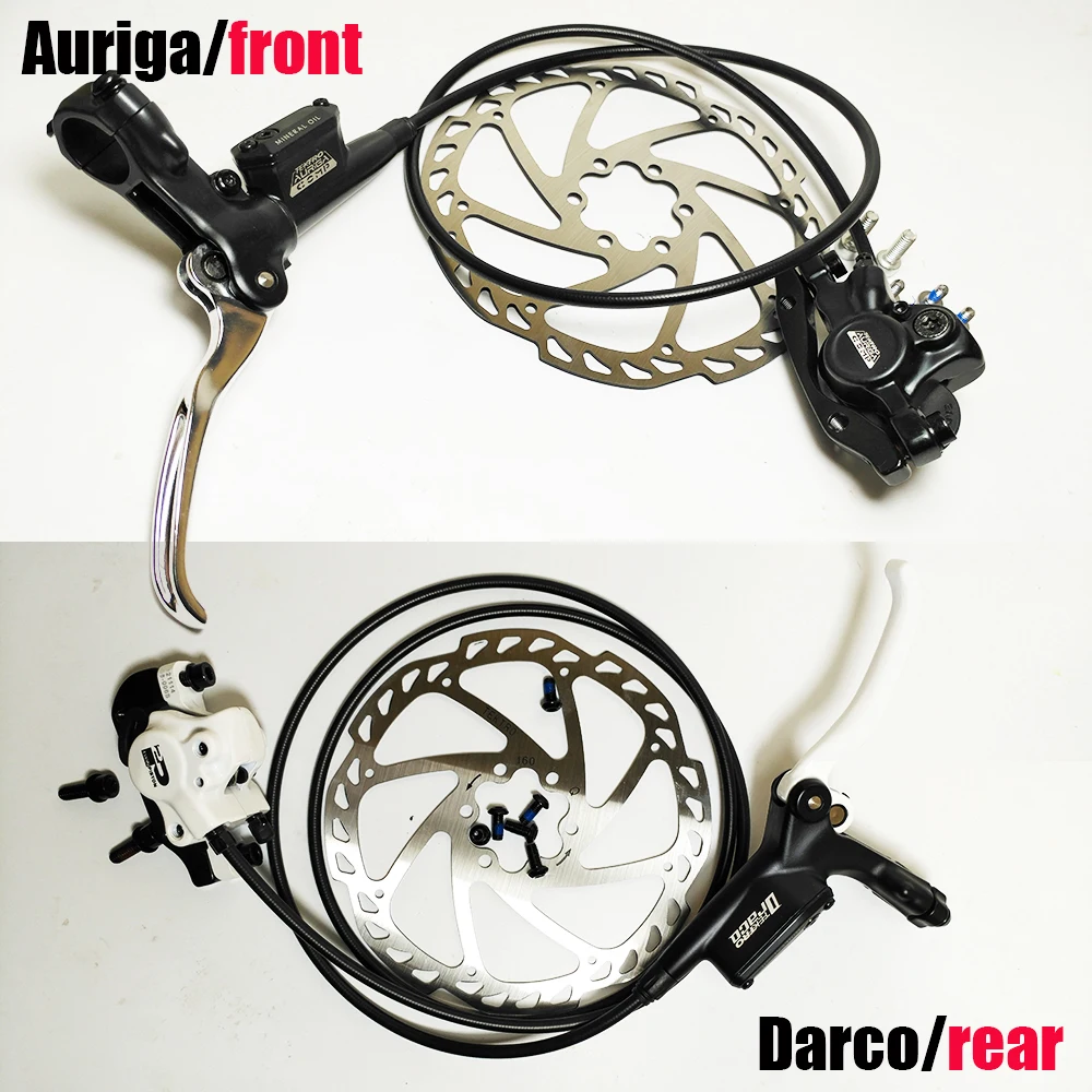 original Auriga comp Darco right rear left front mtb bmx down hill oil hydraulic disc brake system original Auriga comp Darco right rear left front mtb bmx down hill oil hydraulic disc brake system