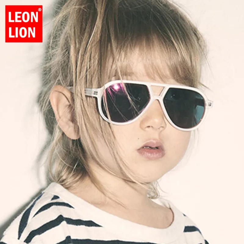 

LeonLion 2019 Fashion Cartoon Sunglasses Children Travel Outdoor Silica Gel Sun Glasses Girls Candy Color Goggles Oculos De Sol