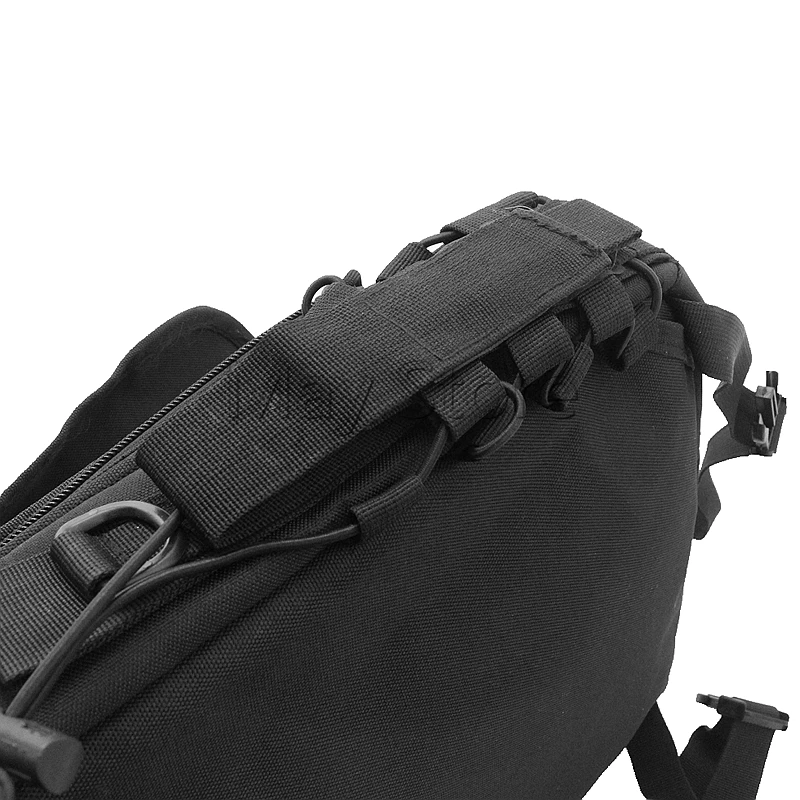 Военная Тактическая Сумка на плечо для ноутбука, сумка на плечо для улицы, прочный многофункциональный рюкзак черного цвета