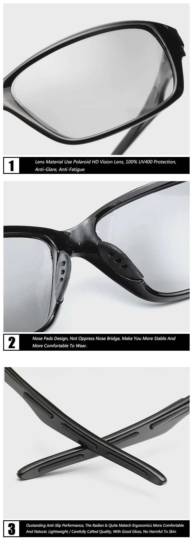 Óculos de Bicicleta Óculos de Sol de Vidro Esporte Photochromic Polarizada Pesca Óculos Mtb Bicicleta Equitação Pesca Caminhadas 2019 13 Cheap Óculos de pesca