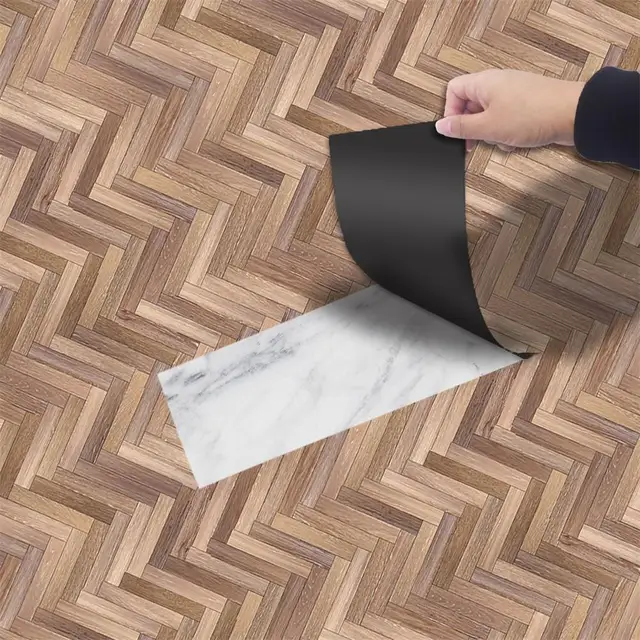 Diy Imitation Wood Floor Tile Sticker Waterproof Anti Skid Diy Imitation Wood Floor Tile Sticker Waterproof Anti Skid Scratch Wall Stickers Decorative