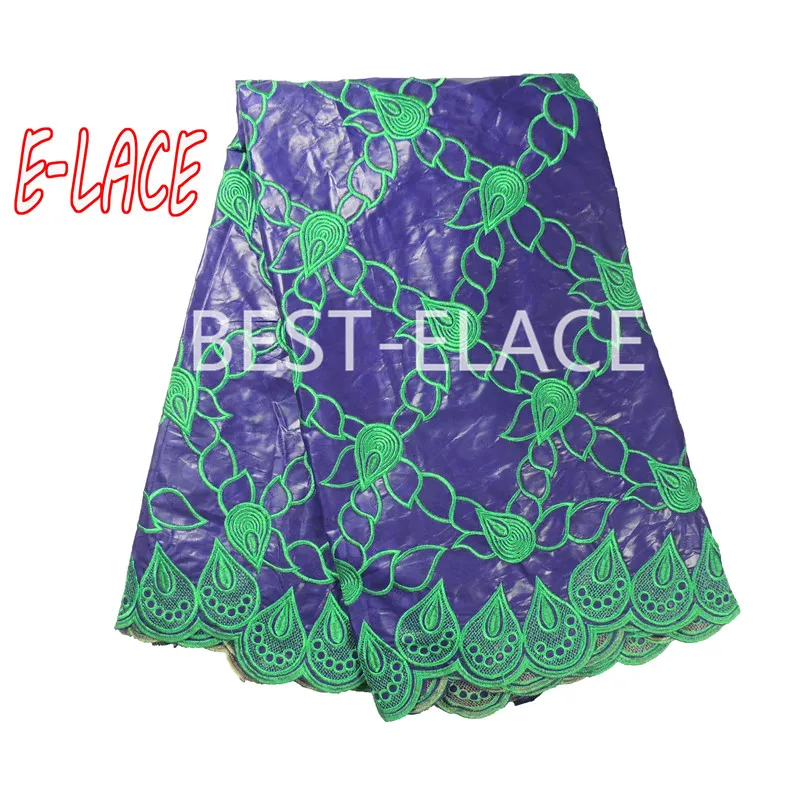 2017 последние африканские Базен Riche ткань 5 метров высокого качества Getzner с бисером