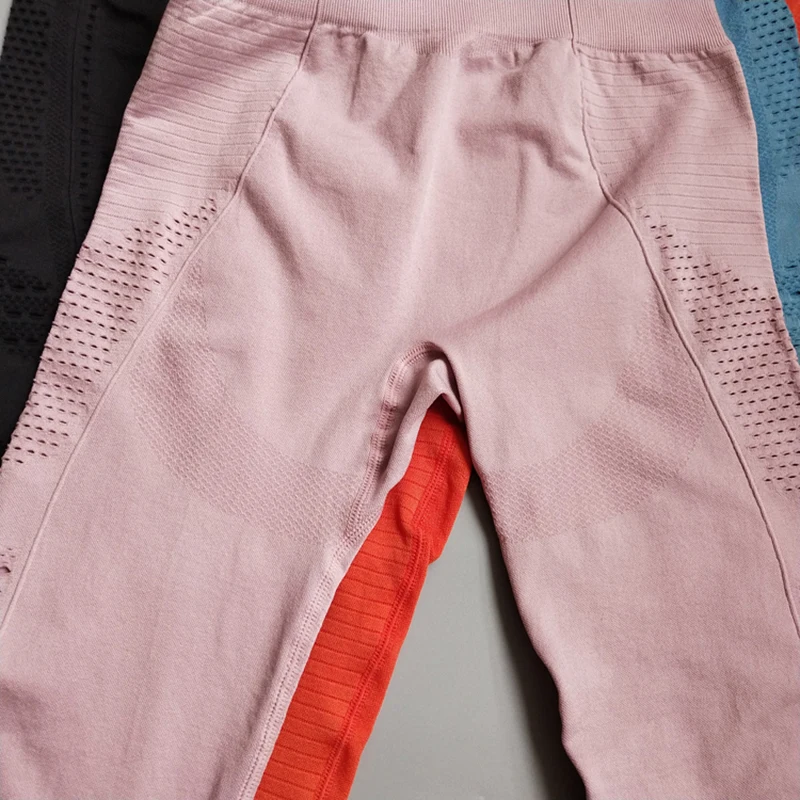 impecável malha collants sem costura leggings yoga