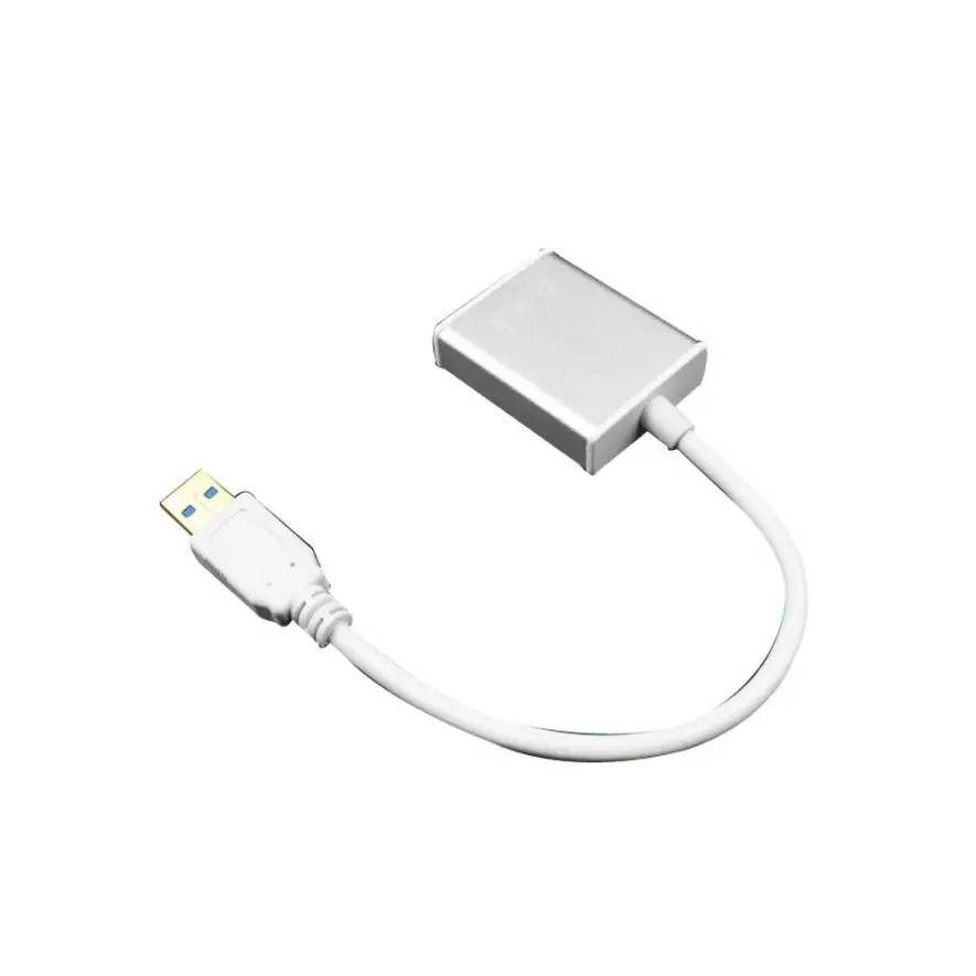 HIPERDEAL USB 3 0 к HDMI HD 1080P видео кабель адаптер конвертер для ПК ноутбука ТВ ПВХ Прямая