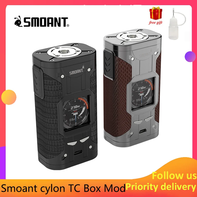 Оригинальная электронная сигарета TC Mod Smoant cylon 218w коробка мод 218 с 1 3 дюймовым