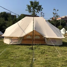 Бренд 4*6 метров водонепроницаемый glamping Палатка