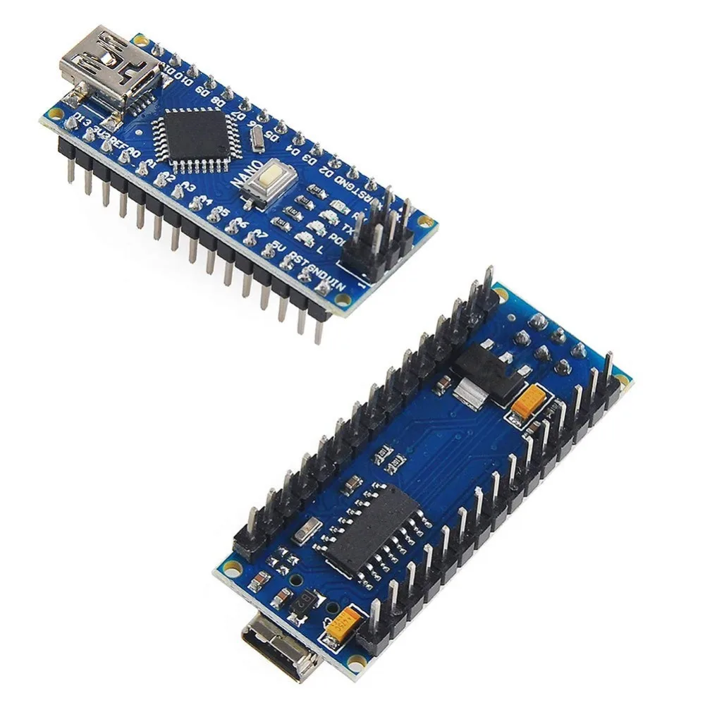 

Nano V3.0 Mini USB 5V 16M CH340G Microcontroller Board with 30CM CABLE