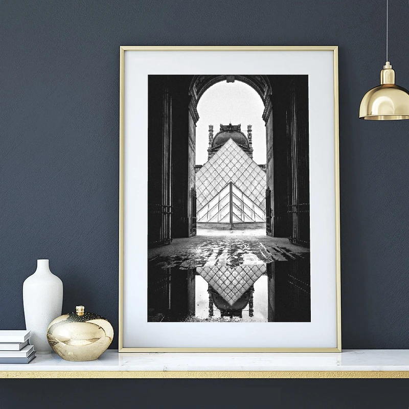 Paris Photography Prints Black and White Posters Eiffel Tower Home Wall Art Pictures Canvas Painting Paris Gallery Wall Decor