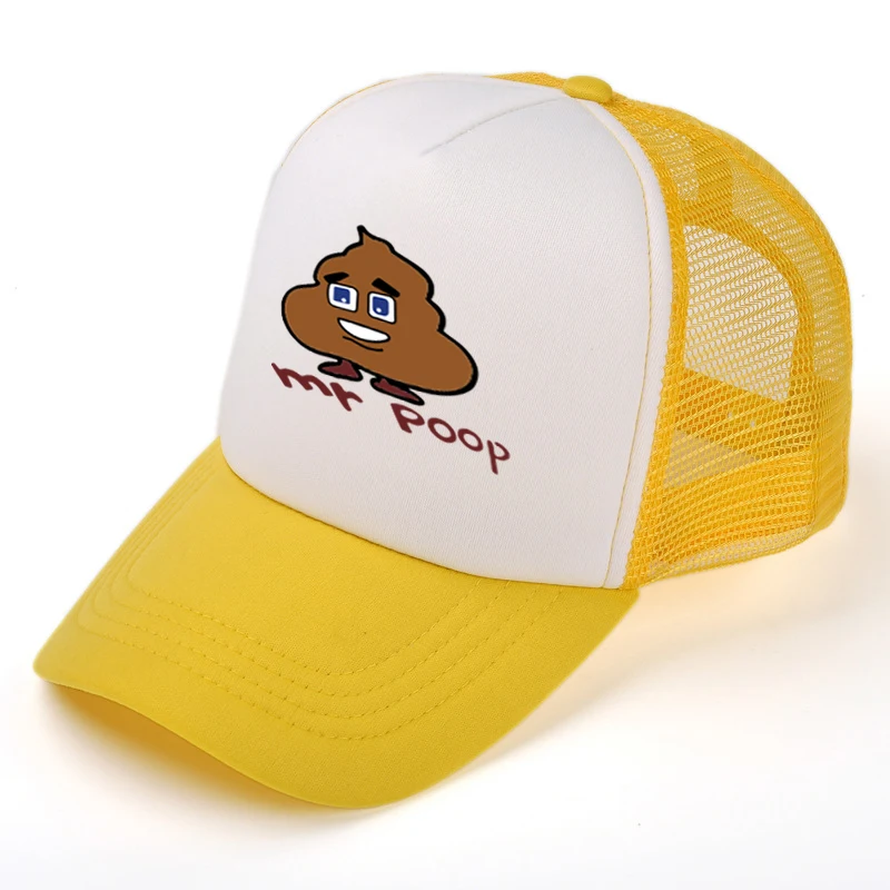 Горячие продажи игровые сторожевые таймеры 2 T-bone шляпа Mr Poop мужские бейсболки подарок на Рождество Хэллоуин feces шляпа подарок на день отца