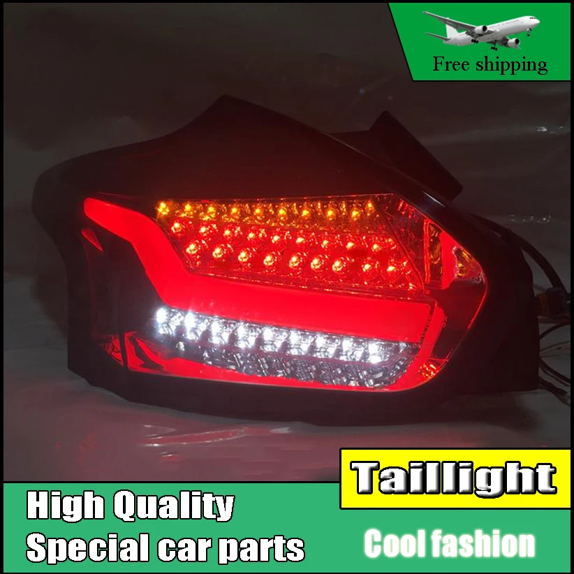 Car Styling Tail Light For Ford Focus Hatchback Taillights 20152017