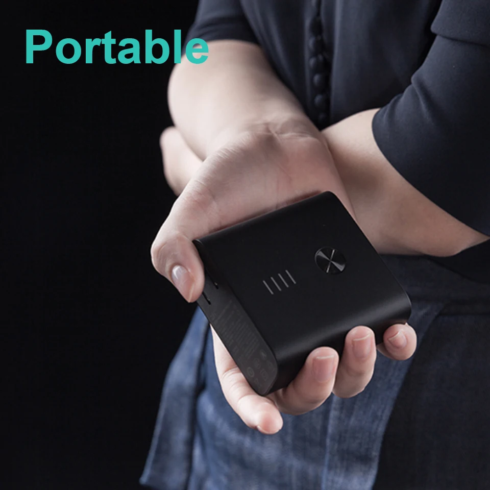 Оригинальный Xiaomi ZMI 2 in 1 6500 мАч power Bank с настенным зарядным устройством Quick Charge 3 0