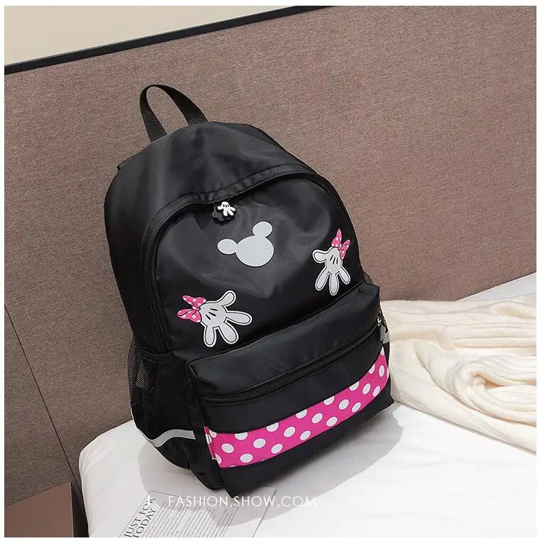Mickey bolsa de Ombro Da Lona Estudante