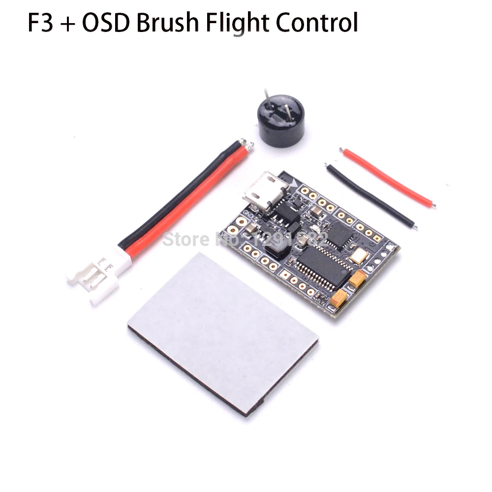 

F3 + OSD Brush Flight Control board Integrated OSD Hollow Cup Indoor For FPV Racing Drone Quadcopter