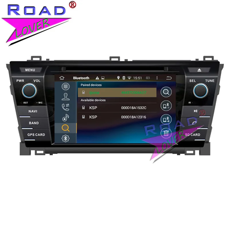 Sale Roadlover Android 9.0 Car Multimedia DVD Player Radio For Toyota Corolla 2013- Stereo GPS Navigation Automagnitol 2Din HD Screen 3