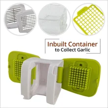 Чесночный пресс Мясорубка пластиковая портативная дробилка для имбиря Овощечистка соковыжималка ручной измельчитель чеснока 2019ing