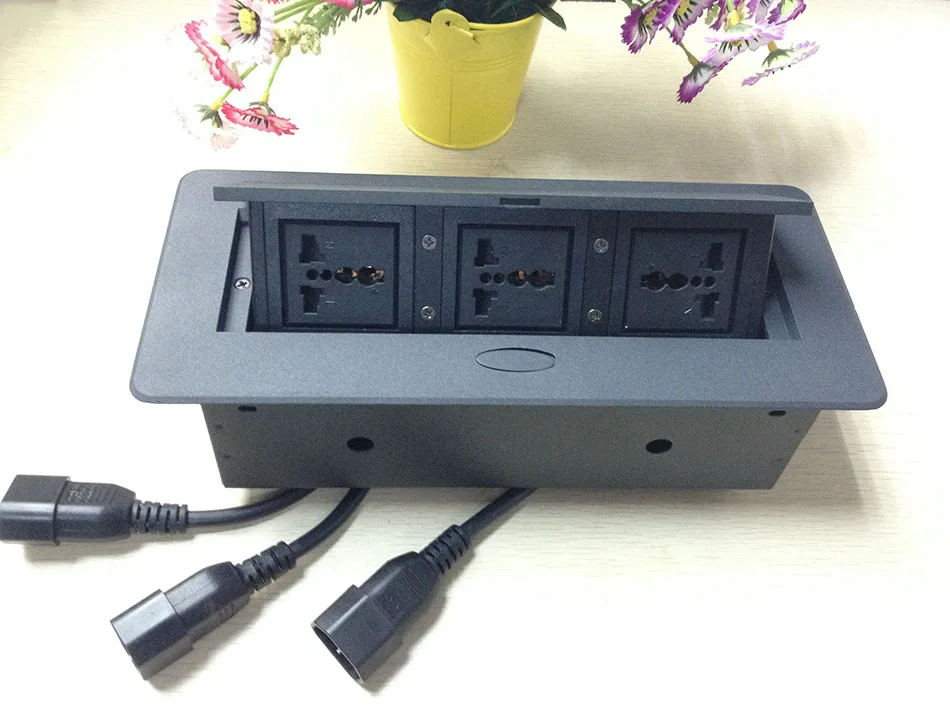 Офисная Конференция мультимедийный разъем/скрытые/HDMI кабель USB информационный выход коробка/универсальная электрическая настольная розетка/A17