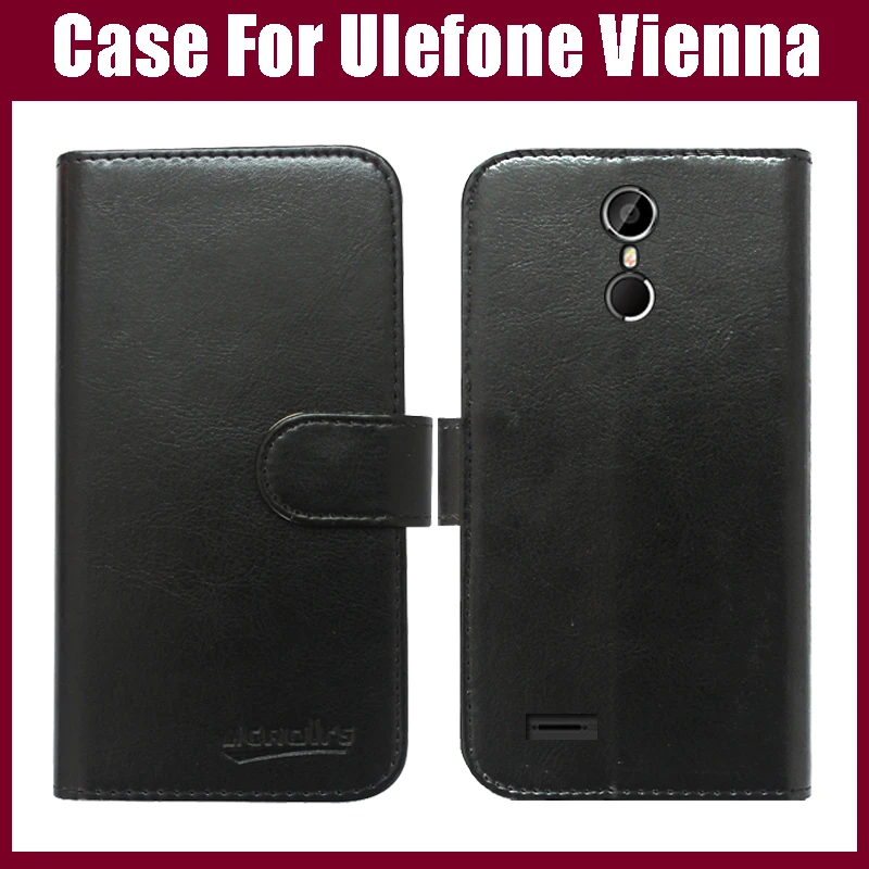 

Ulefone Vienna Case New Arrival 6 Colors High Quality Flip Leather Exclusive Protective Cover Case For Ulefone Vienna Case