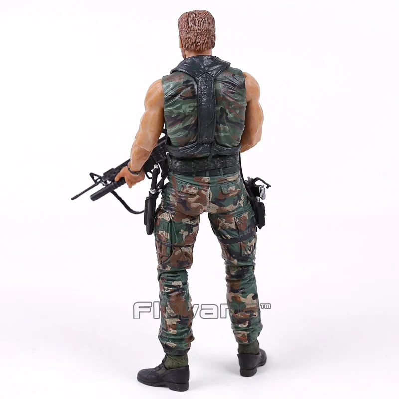 NECA PREDATOR 30th anniversary Jungle Patrol encoming excussion Маскировка голландский Охотник за джунглями Unmasked Demon фигурка 18 см