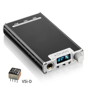

xDuoo XD-05 32bit/384KHz DSD256 OLED DSD DAC + Opamp V5i-D Portable Audio Headphone Amplifier