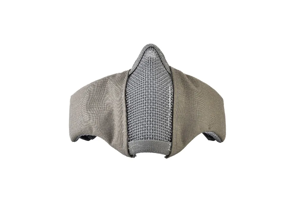 

Acecare Tactical Wire Steel Face Half Mask Mesh Nylon Half Face Fencing Mask For Outdoor Hunting Protection Drop Shipping