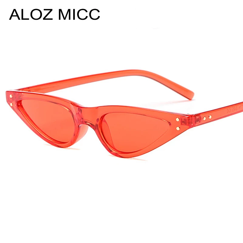 

ALOZ MICC Fashion Cat eye Sunglasses Women Men Sexy Small Water Drops Frame Lady Brand Designer Sun Glasses Female Shades Q407