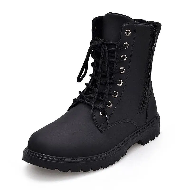 high top biker boots