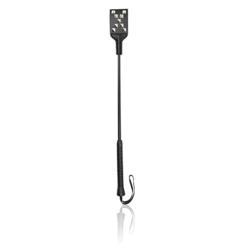 Pu Leather Letter X Words Rivet crop whip Sexy Whip Aid Spanking Paddle Slave Flogger Sex Toy For Couples Adult Games Flirt toys 2