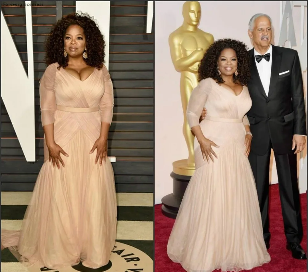 Oprah Winfrey Celebrity Dresses 2019 V 