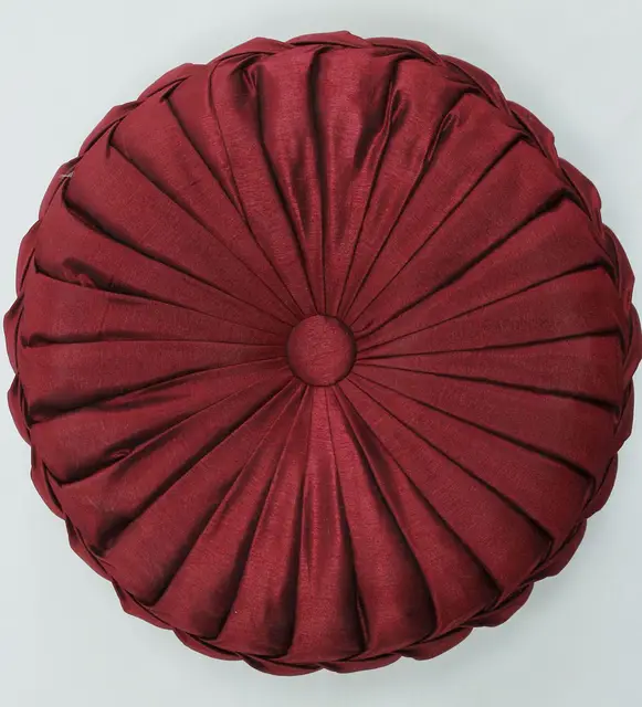 Vezo Home Handmade Round Sofa Decorative Cushions Plush Pillows Vezo Home Handmade Round Sofa Decorative Cushions Plush Pillows Throw Pillow Chair Seat Floor Decoration