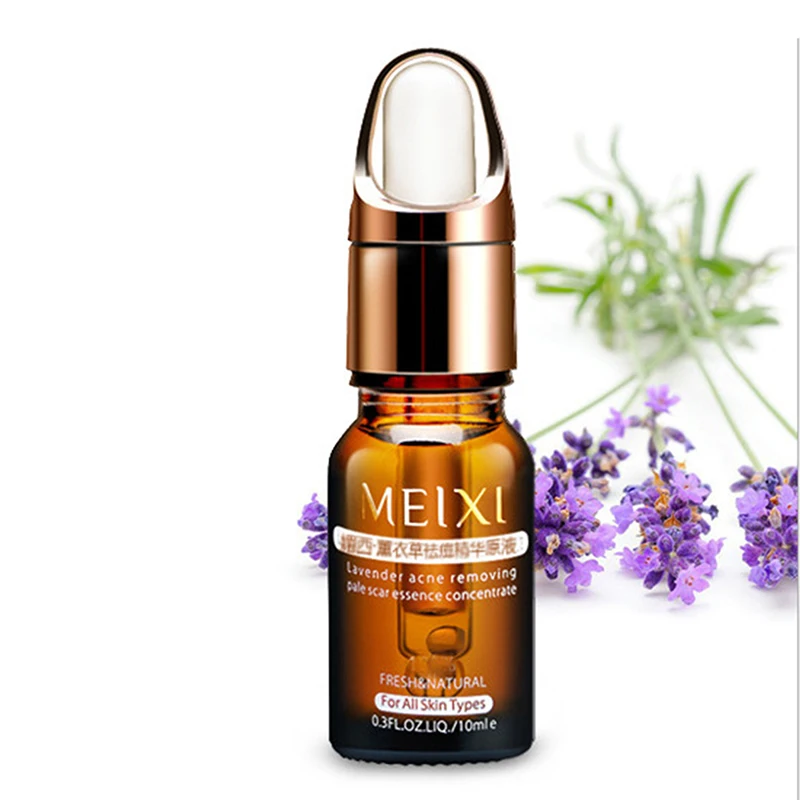 

MEIXI Brand Skin Care Lavender Essence Serum Face Lift Anti-Allergy Remove Acne Scar Regulate Sebum Ageless Anti-wrinkle Cream