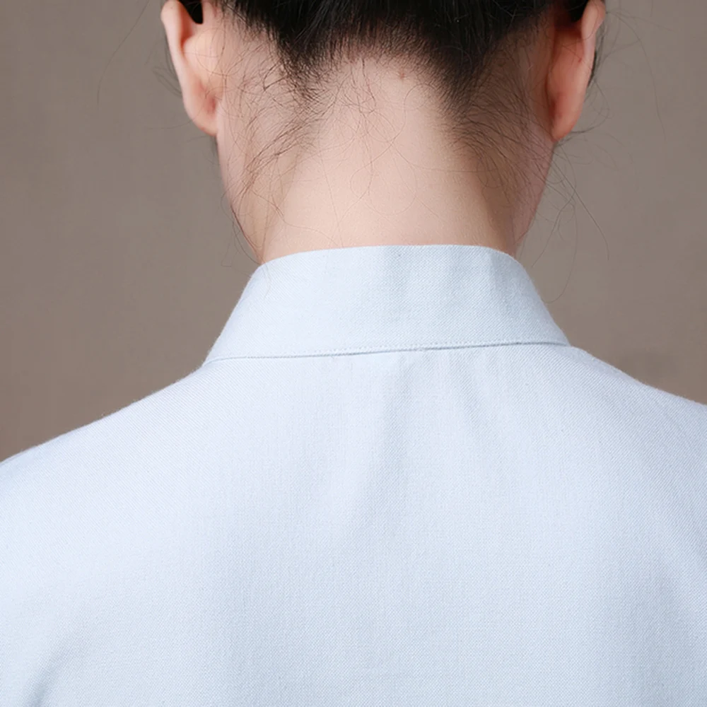 Рубашка с короткими рукавами в 7 цветах Китайская традиционная хлопковая одежда