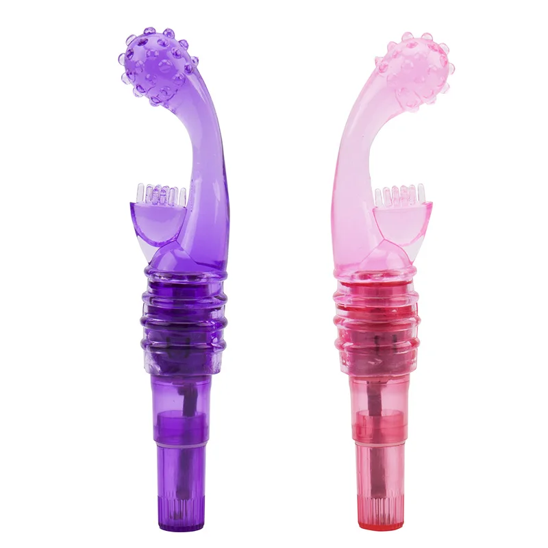 Powerful Jelly Finger Vibrator Waterproof Silicone G Spot Vibrator