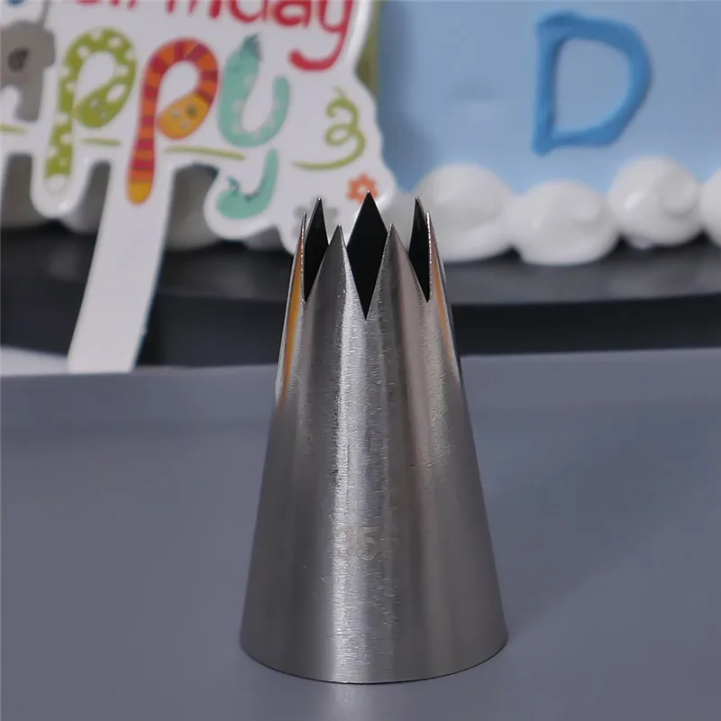#356 Cake Cream Decoration Tip Pastry Tool Stainless Steel Piping Icing Nozzle #356 Cake Cream Decoration Tip Pastry Tool Stainless Steel Piping Icing Nozzle