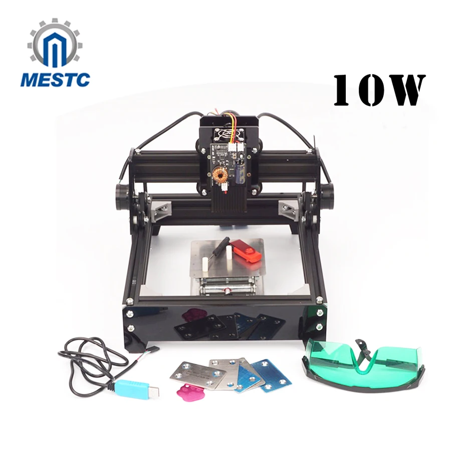 

10W laser, stainless steel marking machine AS-5 laser engraving machine