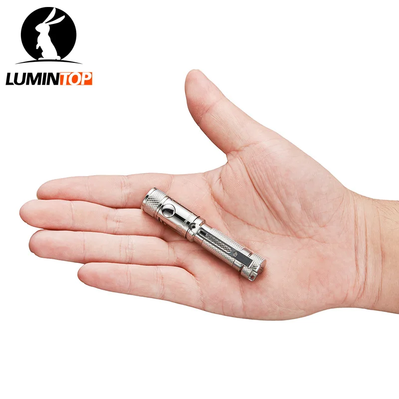 LUMINTOP Mini Flashlight Ant Stainless Steel MaterialCREE XP-G2 R5 120 Lumens LED AAA Battery Type Reversible Clip EDC Torch LUMINTOP Mini Flashlight Ant Stainless Steel MaterialCREE XP-G2 R5 120 Lumens LED AAA Battery Type Reversible Clip EDC Torch
