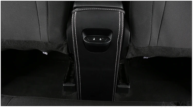 Автомобильный Стайлинг, задний подлокотник, коробка с защитой от ударов, декоративная накладка, форма автомобиля, украшение интерьера для Ford Ecosport