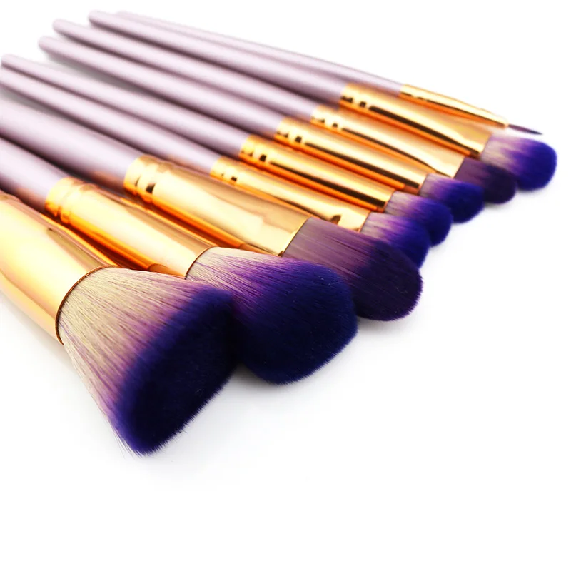 Tesoura de Maquiagem pó facial pincéis kabuki kwasten Function : Kabuki, Powder, Foundation, Eyebrow, Eyeshadow ...