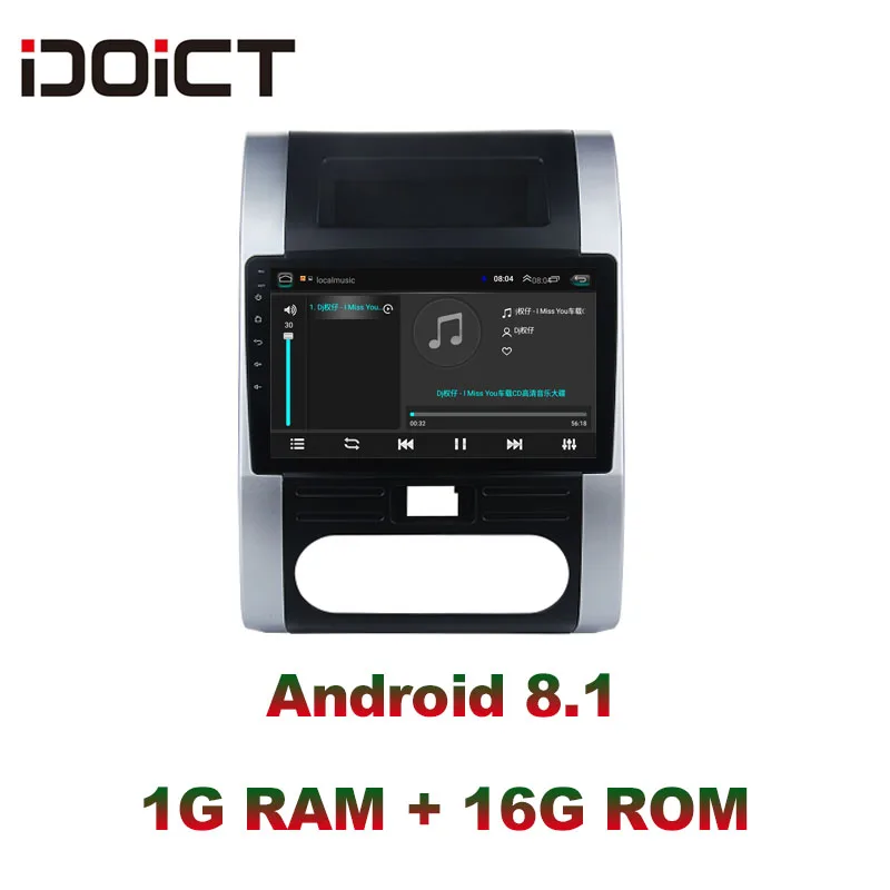 Excellent IDOICT Android 8.1 Car DVD Player GPS Navigation Multimedia For  Nissan X-Trail  X Trail T32 T31 radio 2008-2013 Qashqai 2