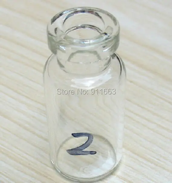 

(100pcs/lot) 2ml,13mm opening,clear glass bottles,glass vials,empty glass pendant jar,