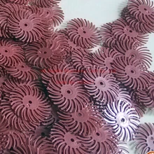 Лидер продаж красного цвета Grit 220#" Ювелирное Украшение, 3 м щетины щетки радиальные полировальные диски 300 шт./пакет