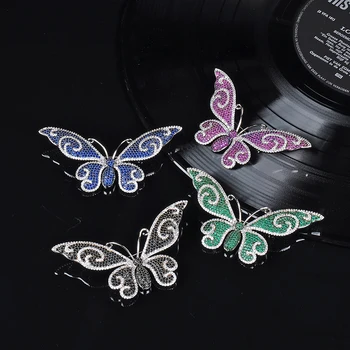 

Designer Fashion Copper Jewelry 3A Cubic Zirconia Party Brooch