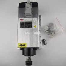 3KW квадратный ER20 AC220V воздуха фрезерный станок с ЧПУ шпиндель