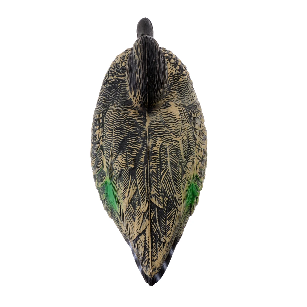 XPE 3D Lifelike Floating Hunting Shooting Drake Duck Decoy For Garden Yard Pool Land Ornaments Oudoor Camping Hunting Decoy