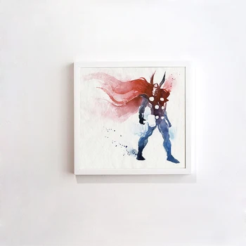 

Abstract Amazing Modern Thor Superhero Decorative 50X50CM Painting Watercolor Paintings Minimalist Home Furnishing
