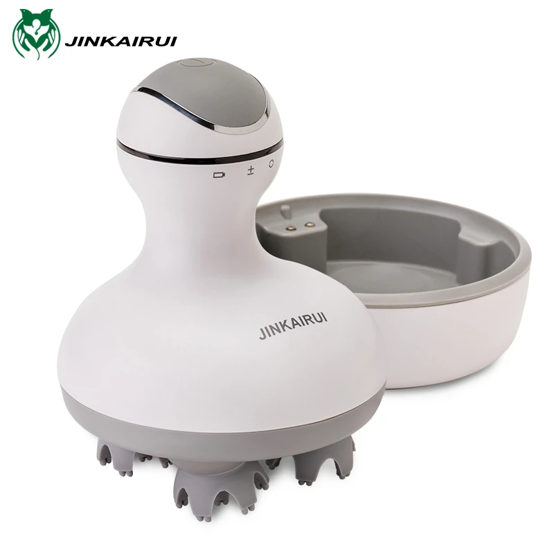 JinKaiRui Electric Scalp Massager Head Spa Therapy Massage Portable