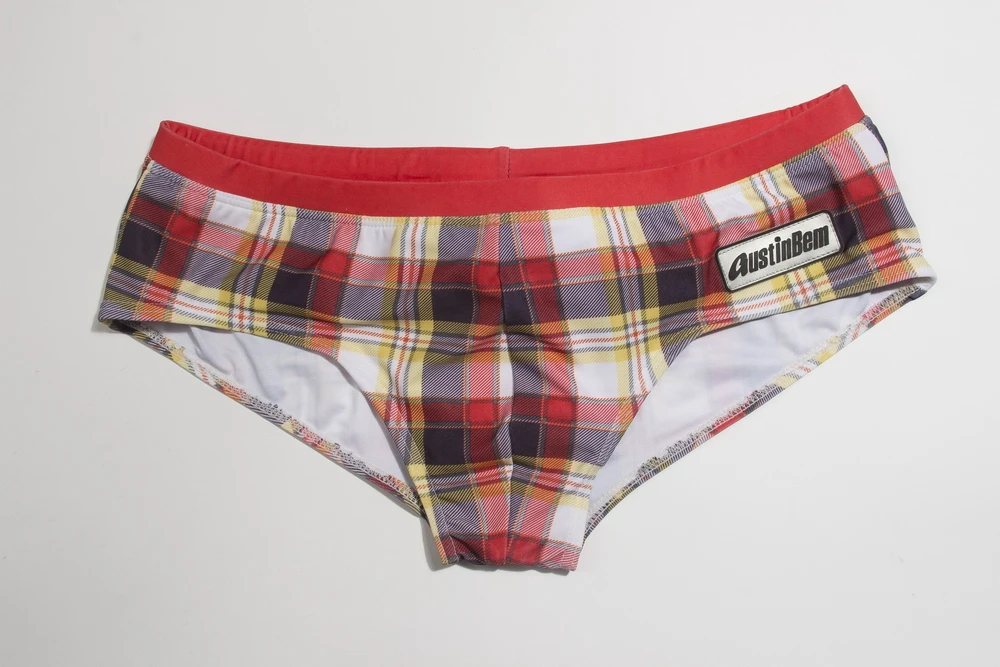Мужские брифы с принтом купальные костюмы Austinbem Sunga Masculina мужские спортивные